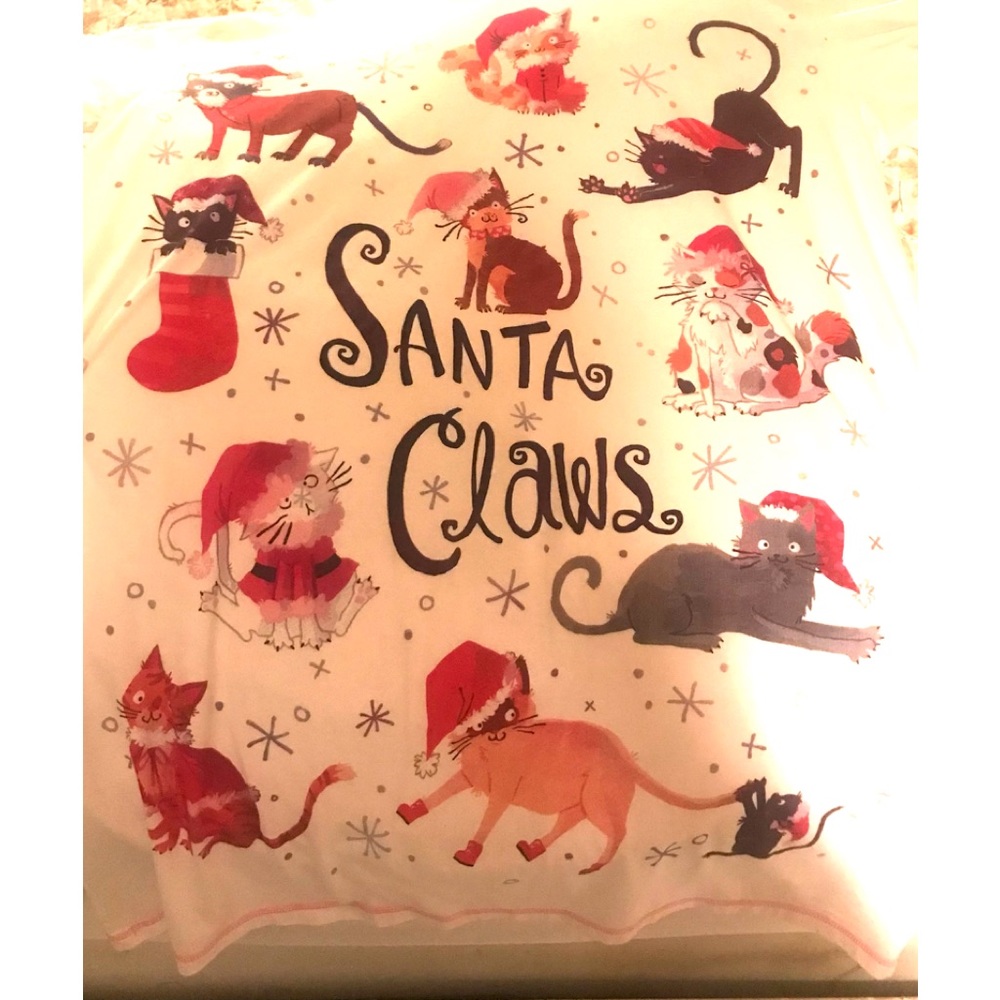 NWOT. ADORABLE CAT LOVERS CHRISTMAS NIGHTSHIRT